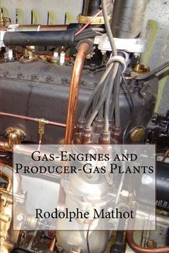 portada Gas-Engines and Producer-Gas Plants (en Inglés)