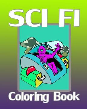 portada Sci Fi Coloring Book (en Inglés)