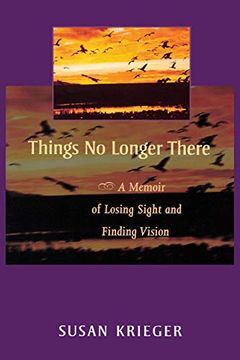 portada Things no Longer There: A Memoir of Losing Sight and Finding Vision (in English)