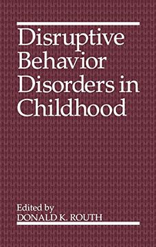 portada Disruptive Behavior Disorders in Childhood (The Language of Science) (in English)