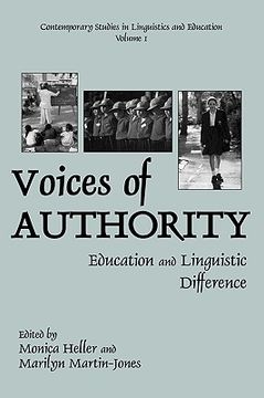 portada voices of authority: education and linguistic difference