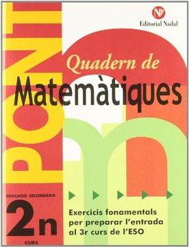 portada Pont eso Matemàtiques 2n (in Catalá)