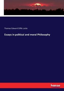 portada Essays in political and moral Philosophy (en Inglés)