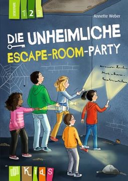 portada Die Unheimliche Escape-Room-Party - Lesestufe 2 (en Alemán)