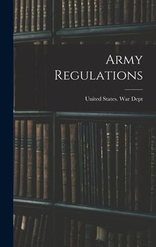 portada Army Regulations (en Inglés)