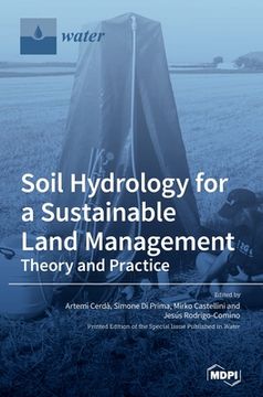 portada Soil Hydrology for a Sustainable Land Management: Theory and Practice (en Inglés)