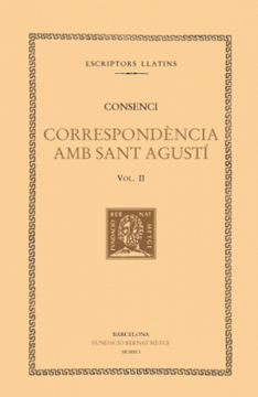portada Correspondència amb Sant Agustí, Vol. II 