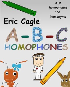 portada ABC Homophones and Homonyms Coloring Book (en Inglés)