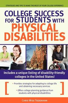 portada college success for students with physical disabilities