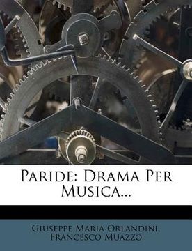 portada paride: drama per musica... (en Inglés)