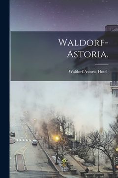 portada Waldorf-Astoria. (in English)