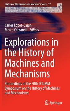 portada Explorations in the History of Machines and Mechanisms: Proceedings of the Fifth Iftomm Symposium on the History of Machines and Mechanisms (in English)