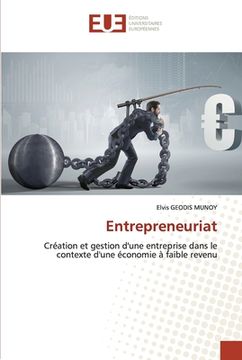 portada Entrepreneuriat (en Francés)