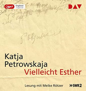portada Vielleicht Esther: Ungekürzte Lesung mit Meike Rötzer (1 Mp3-Cd) (en Alemán)