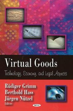portada virtual goods: technology, economy, and legal aspects (en Inglés)