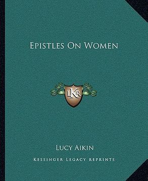 portada epistles on women (en Inglés)