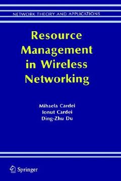 portada resource management in wireless networking (en Inglés)