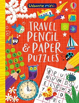 portada Pencil and Paper Puzzles (Usborne Minis) (en Inglés)