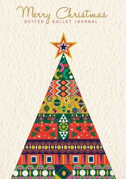 portada Merry Christmas Dotted Bullet Journal: Cheaper and More Useful than a Card! (Scandinavian Tree) Medium A5 - 5.83X8.27