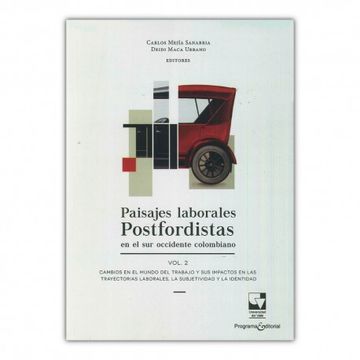 portada Paisajes Laborales Postfordistas (V. Ii) en el sur Occidente Colombiano