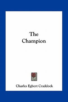 portada the champion (en Inglés)