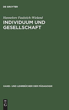 portada Individuum und Gesellschaft (Hand- und Lehrbucher der Padagogik) (en Alemán)