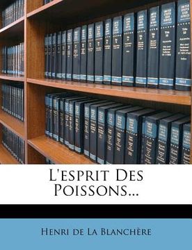 portada L'Esprit Des Poissons... (en Francés)