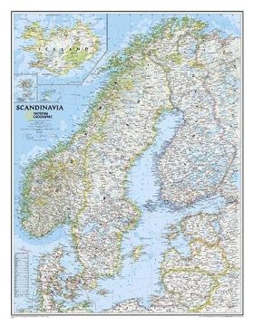 portada Scandinavia Classic [Tubed] (National Geographic Reference Map)