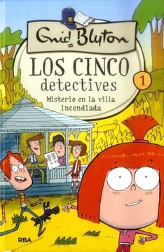 portada Los Cinco Detectives # 1 Misterio en la Villa Incendiada