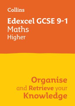 portada Collins GCSE Maths 9-1: Edexcel GCSE 9-1 Maths Higher: Organise and Retrieve Your Knowledge (en Inglés)