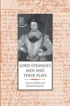 portada Lord Strange's men and Their Plays 