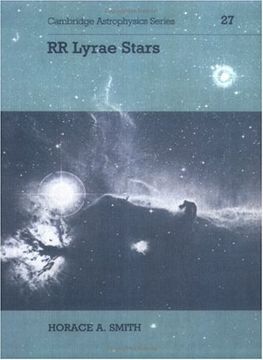 portada Rr Lyrae Stars Paperback (Cambridge Astrophysics) (en Inglés)