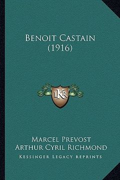 portada benoit castain (1916) (en Inglés)