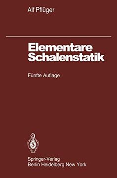 portada Elementare Schalenstatik (en Alemán)