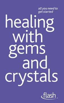 portada healing with gems and crystals (en Inglés)