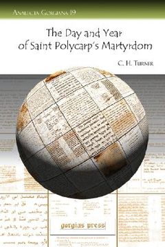 portada the day and year of saint polycarp's martyrdom (en Inglés)
