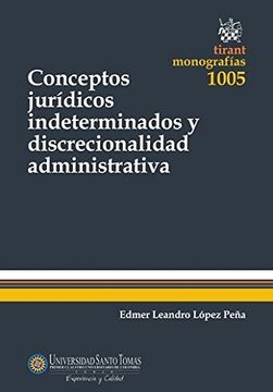portada Conceptos Jurídicos Indeterminados y Discrecionalidad Administrativa (Monografías)