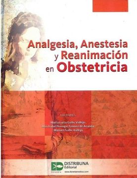 portada Analgesia; Anestesia y Reanimación en Obstetricia