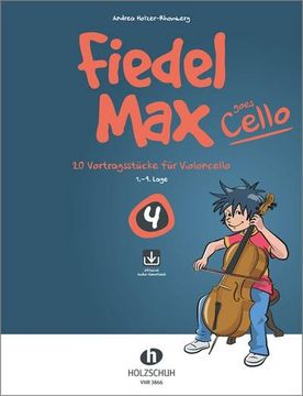 portada Fiedel-Max Goes Cello 4 (en Alemán)