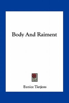 portada body and raiment (in English)
