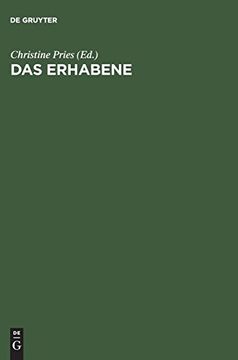 portada Das Erhabene (en Alemán)