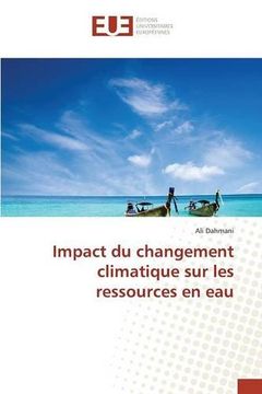 portada Impact du changement climatique sur les ressources en eau