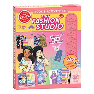 portada Tiny Fashion Studio (Klutz) (in English)