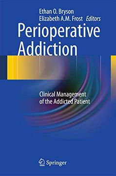 portada Perioperative Addiction: Clinical Management of the Addicted Patient (en Inglés)
