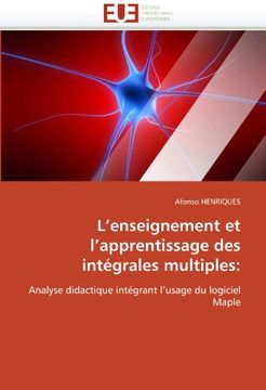 portada L'Enseignement Et L'Apprentissage Des Integrales Multiples