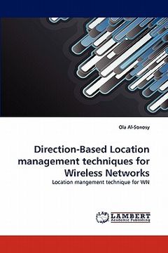 portada direction-based location management techniques for wireless networks (en Inglés)