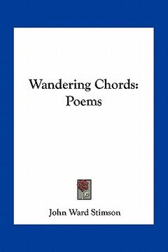 portada wandering chords: poems (en Inglés)