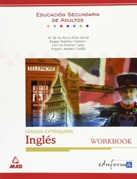 portada lengua extranjera: inglés. workbook. educación secundaria de adultos.