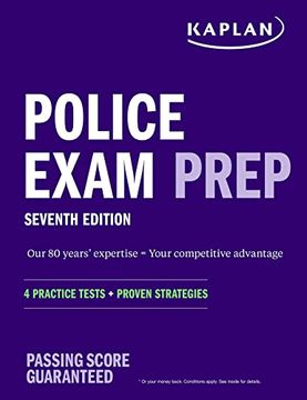 portada Police Exam Prep 7th Edition: 4 Practice Tests + Proven Strategies (Kaplan Test Prep) 