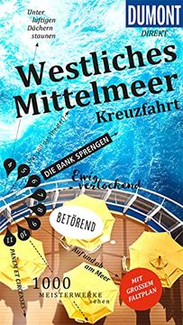 portada Dumont Direkt Reiseführer Westliches Mittelmeer Kreuzfahrt: Mit Großem Faltplan (en Alemán)